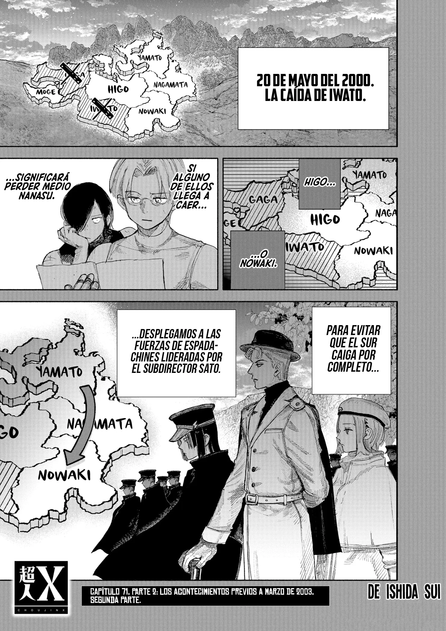 Read Choujin X ES Manga Online
