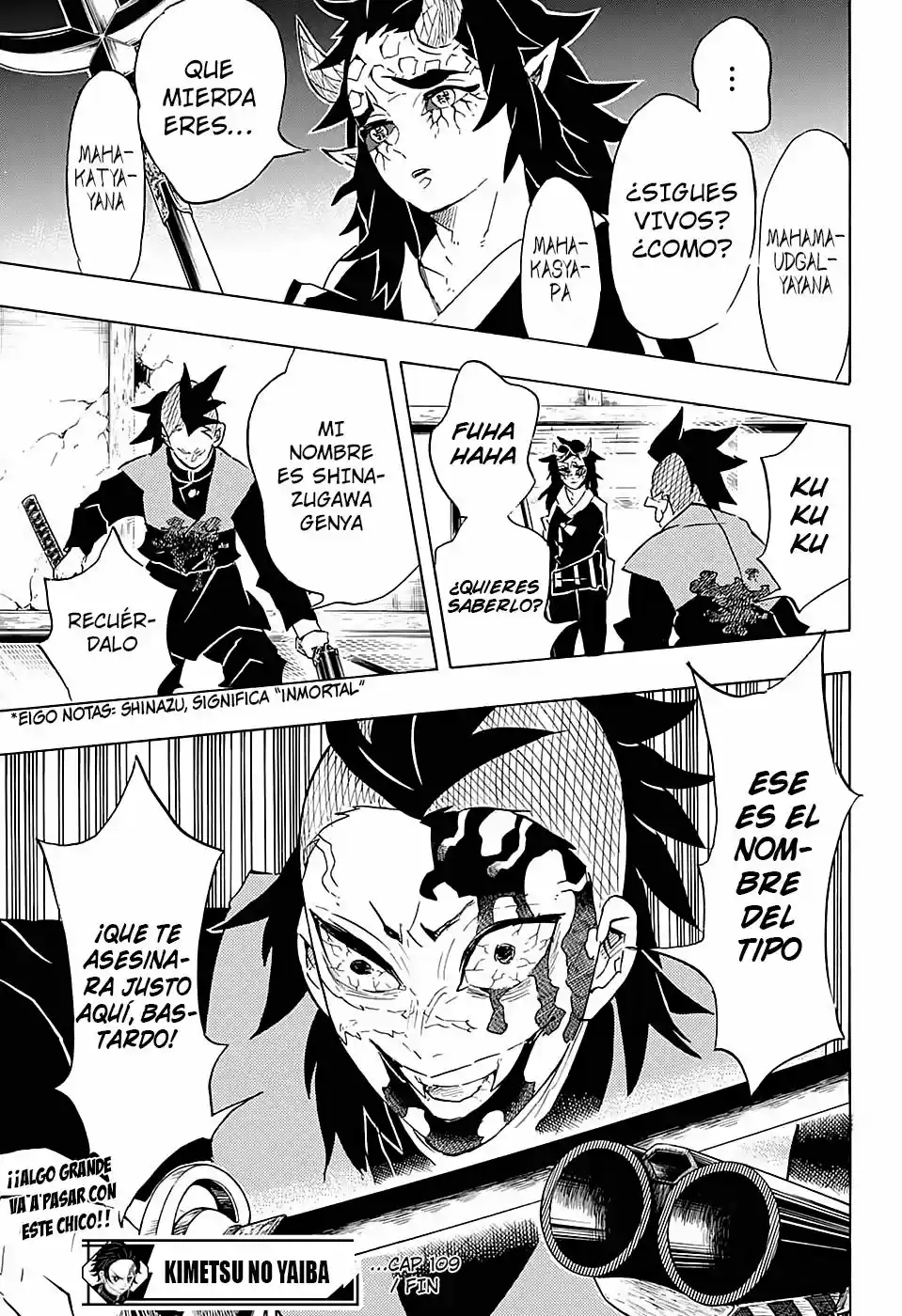 Read Demon Slayer Kimetsu No Yaiba ES Manga Online