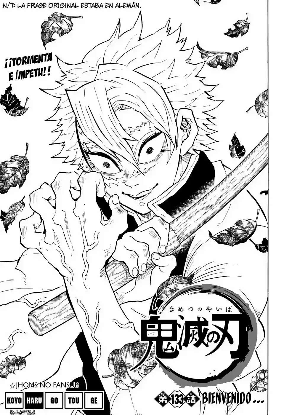 Read Demon Slayer Kimetsu No Yaiba ES Manga Online