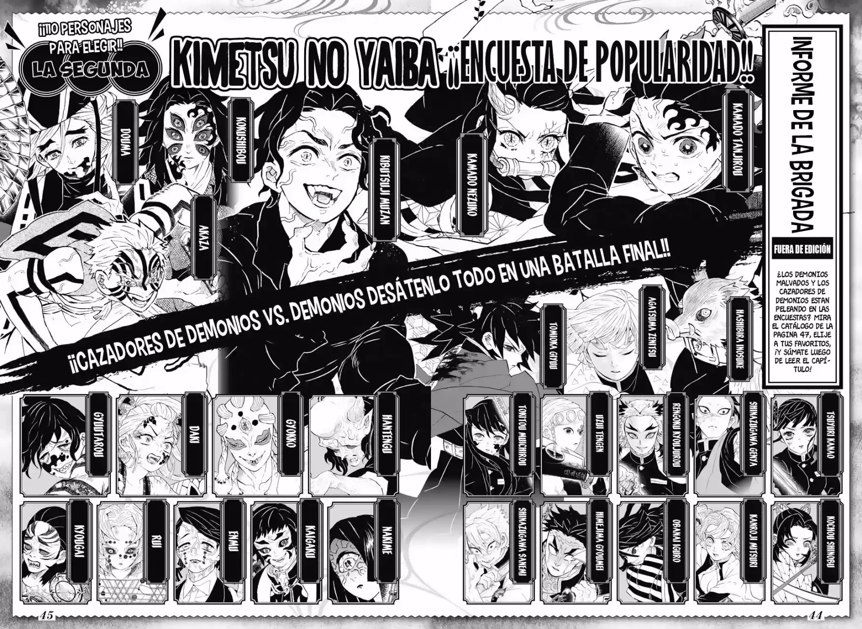 Read Demon Slayer Kimetsu No Yaiba ES Manga Online