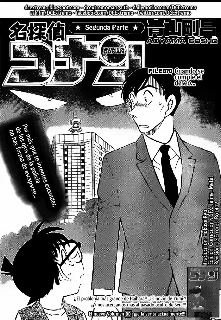 Read Detective Conan ES Manga Online