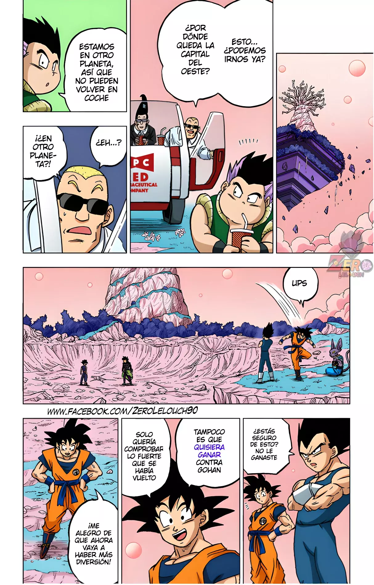 Read Dragon Ball Super ES Manga Online