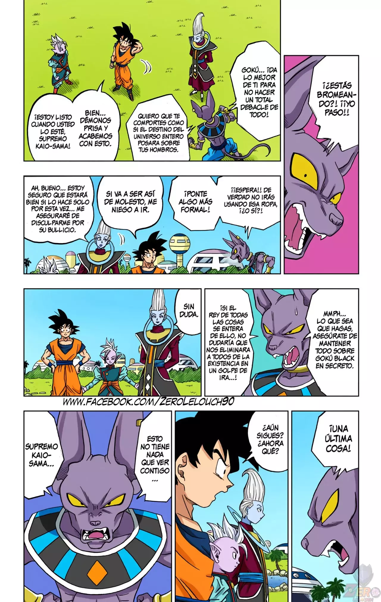 Read Dragon Ball Super ES Manga Online