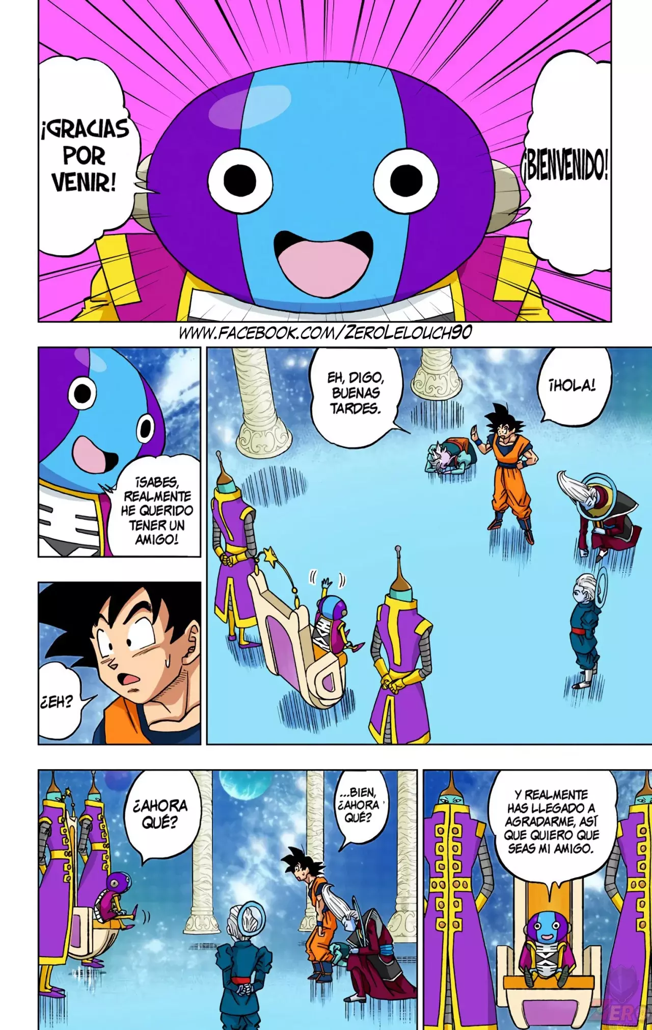 Read Dragon Ball Super ES Manga Online