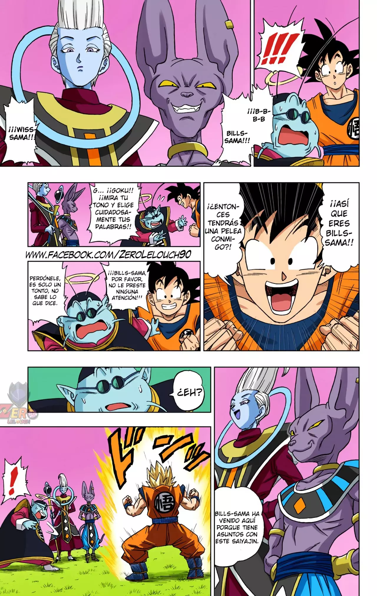 Read Dragon Ball Super ES Manga Online