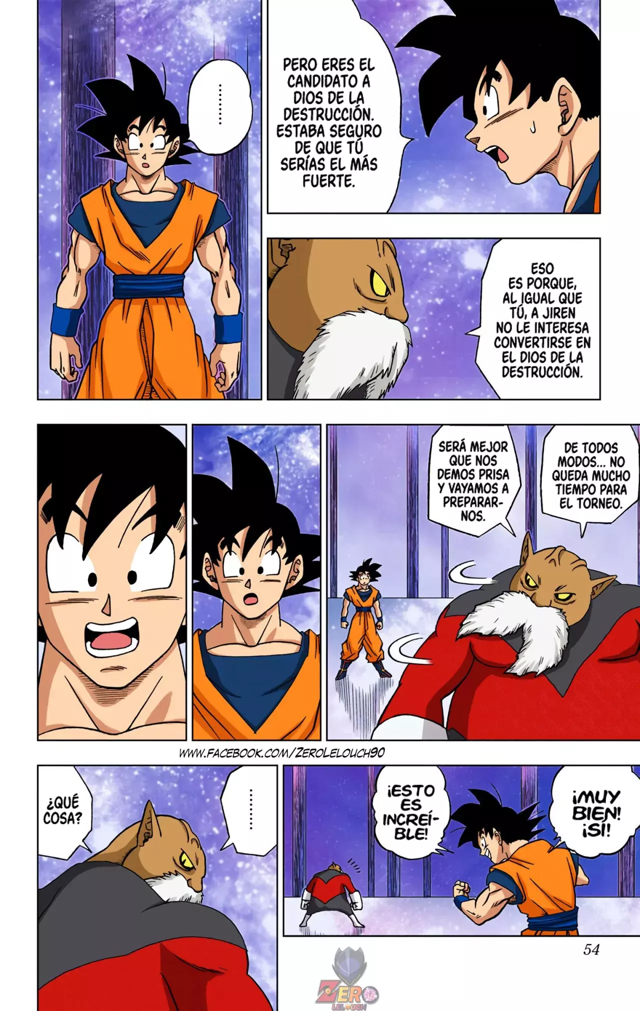 Read Dragon Ball Super ES Manga Online