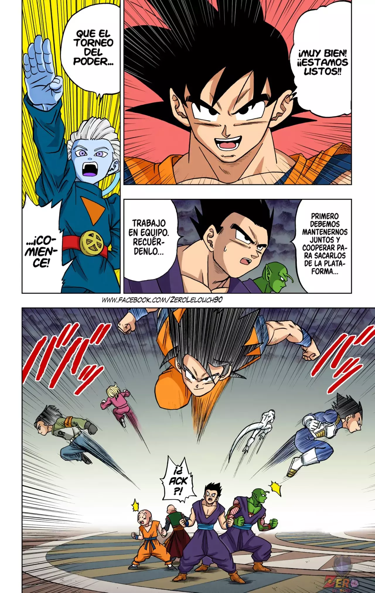 Read Dragon Ball Super ES Manga Online