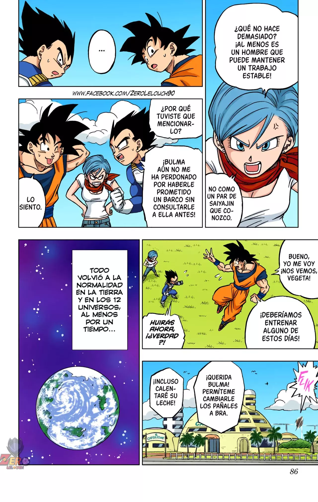 Read Dragon Ball Super ES Manga Online