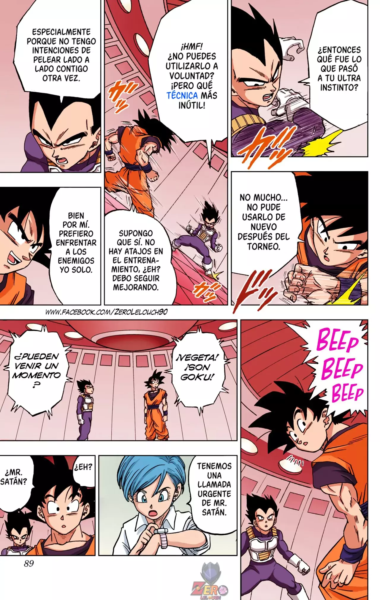 Read Dragon Ball Super ES Manga Online