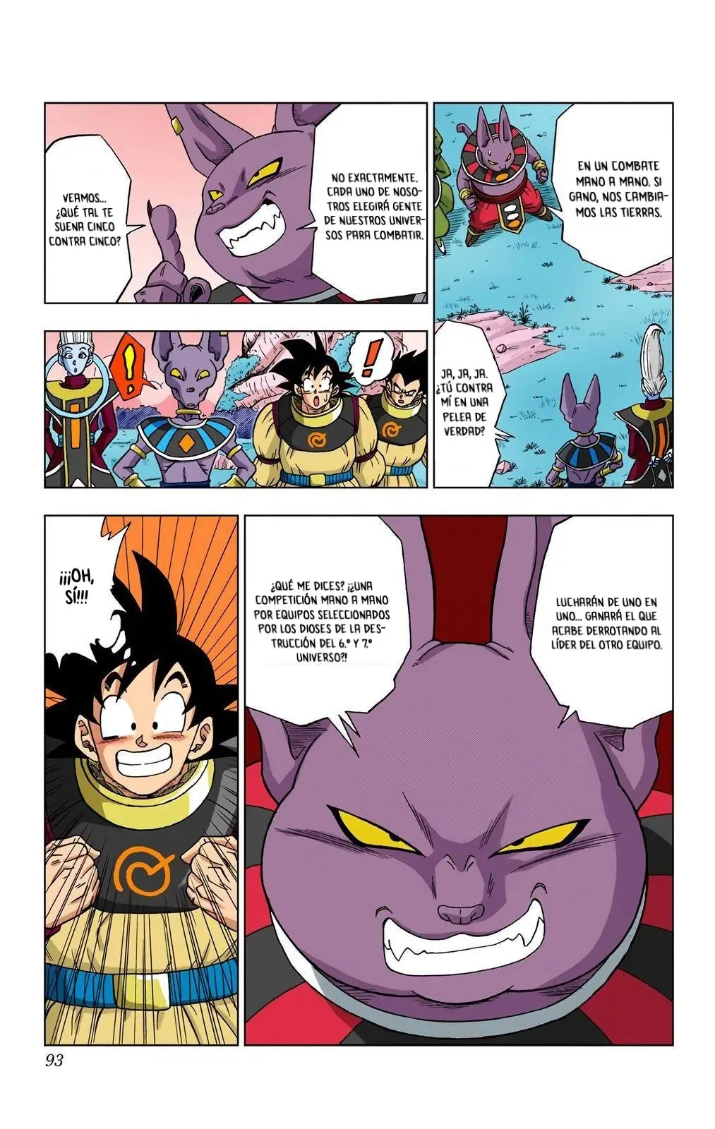 Read Dragon Ball Super ES Manga Online