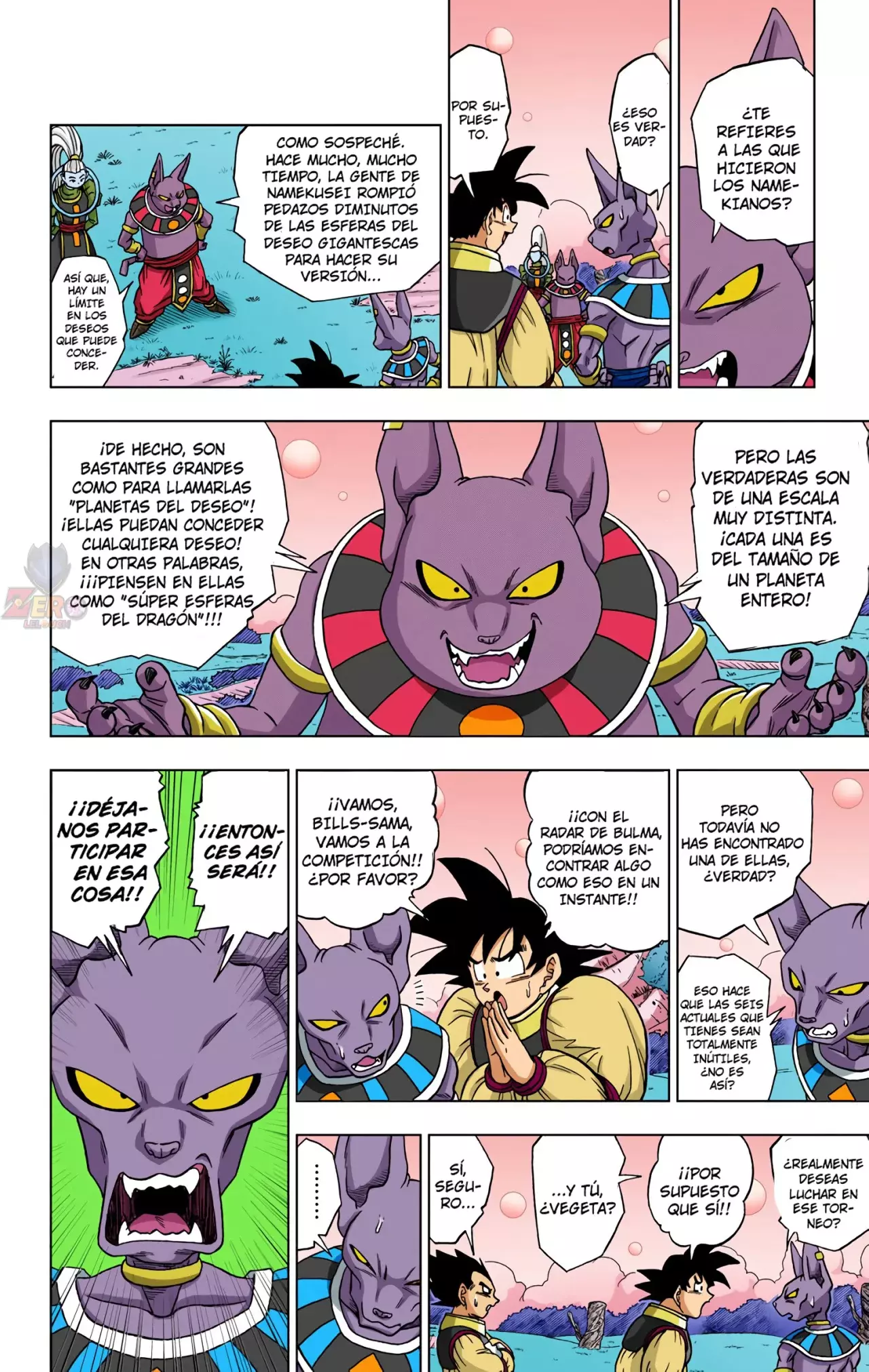 Read Dragon Ball Super ES Manga Online