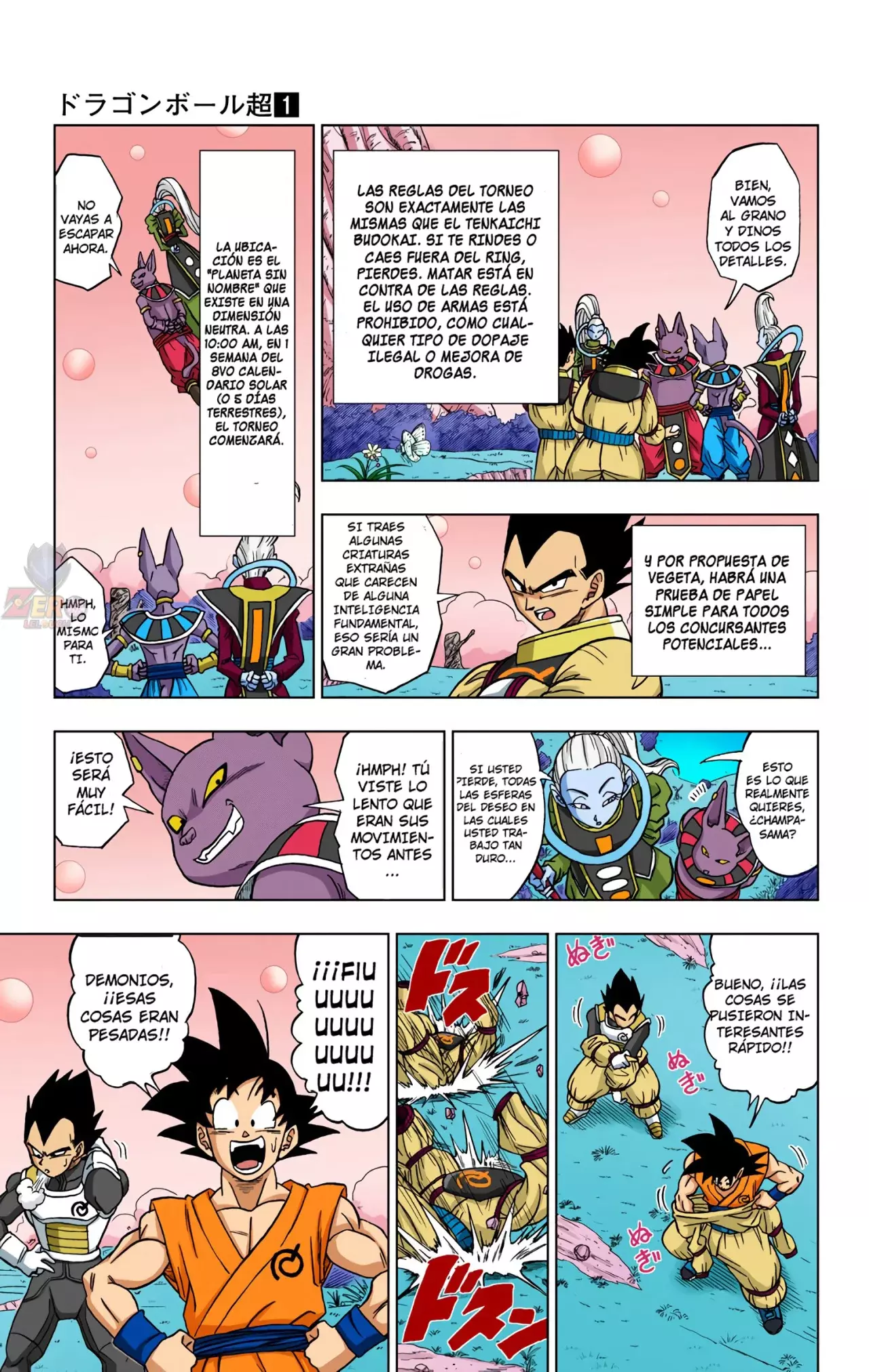 Read Dragon Ball Super ES Manga Online