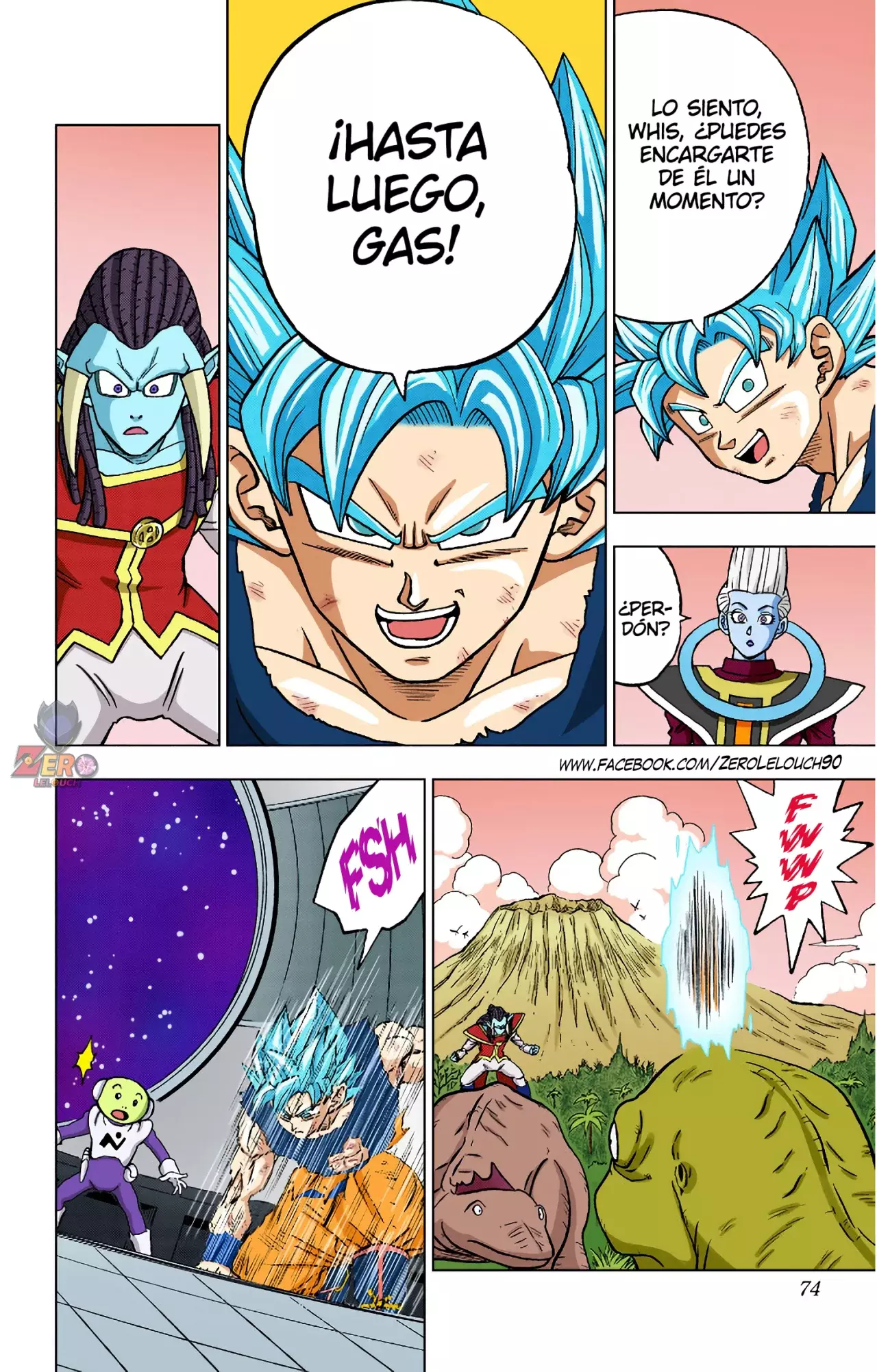 Read Dragon Ball Super ES Manga Online