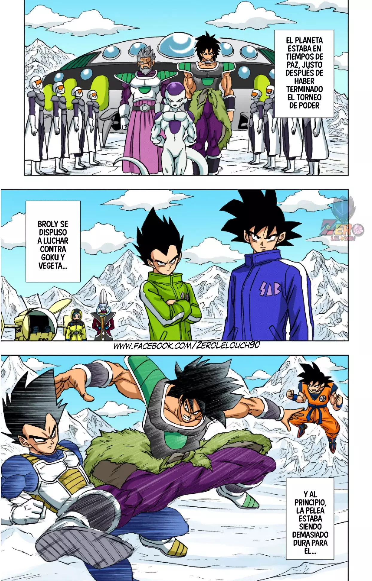 Read Dragon Ball Super ES Manga Online
