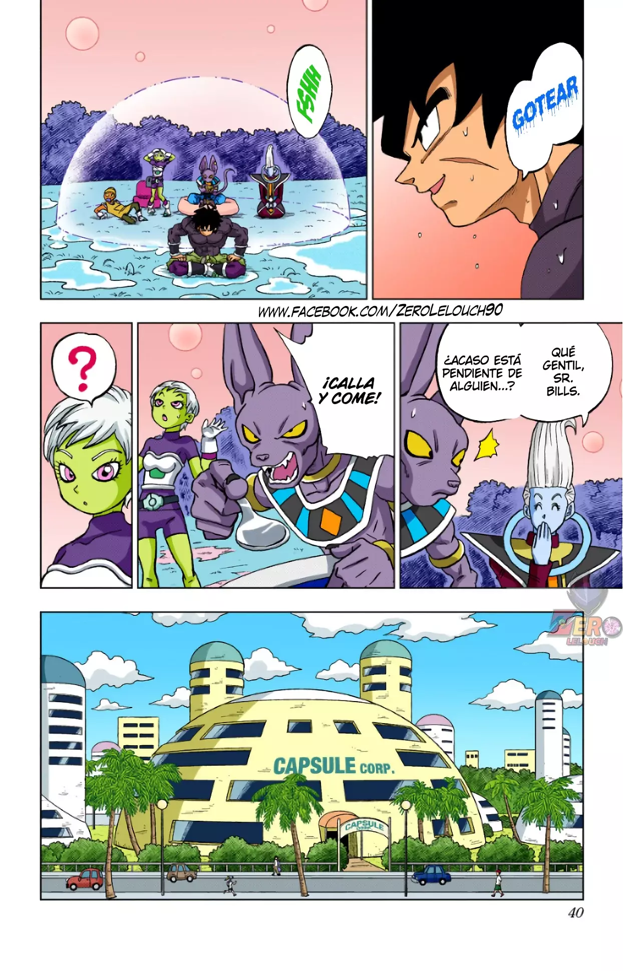 Read Dragon Ball Super ES Manga Online