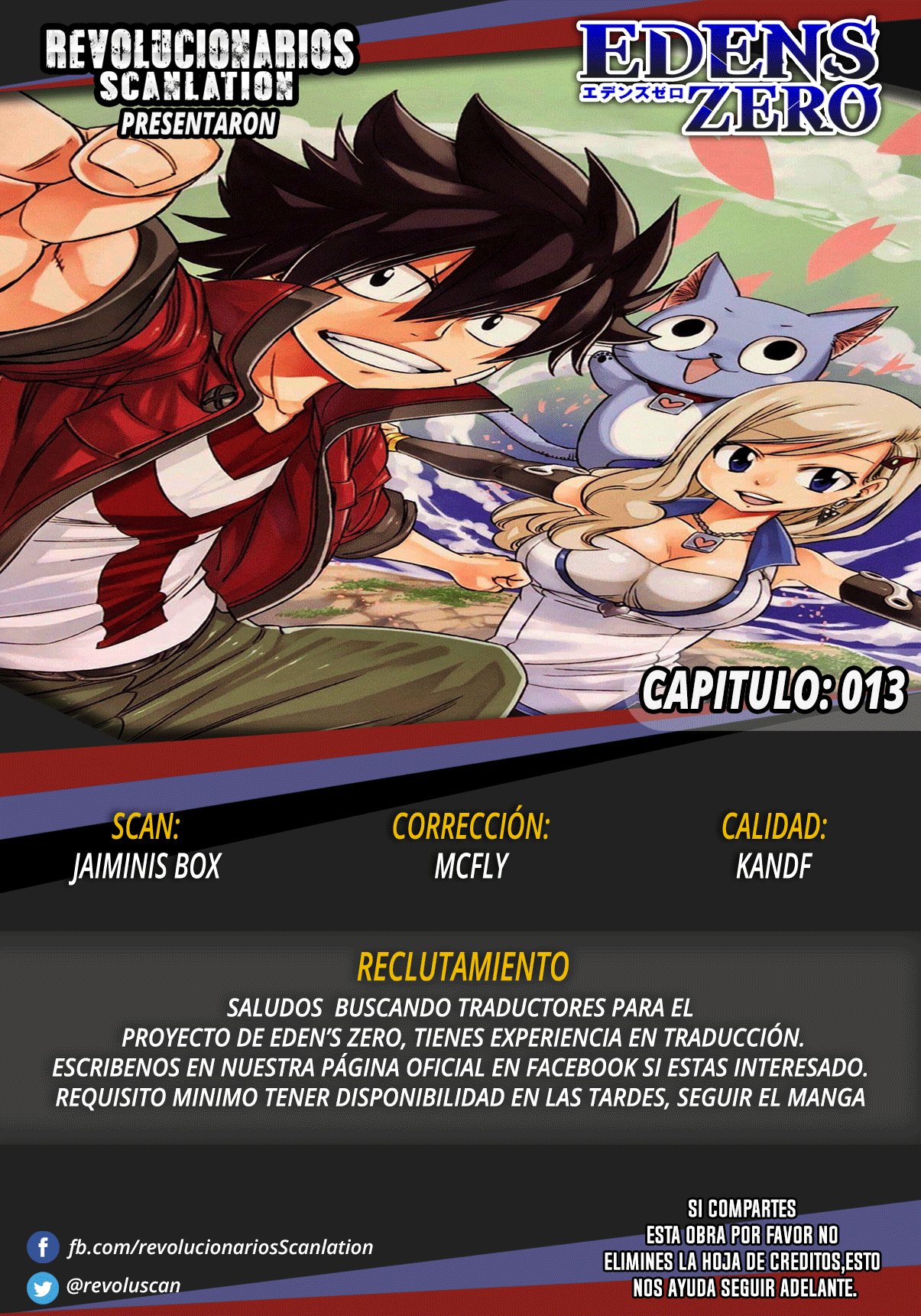 Read Edens Zero ES Manga Online