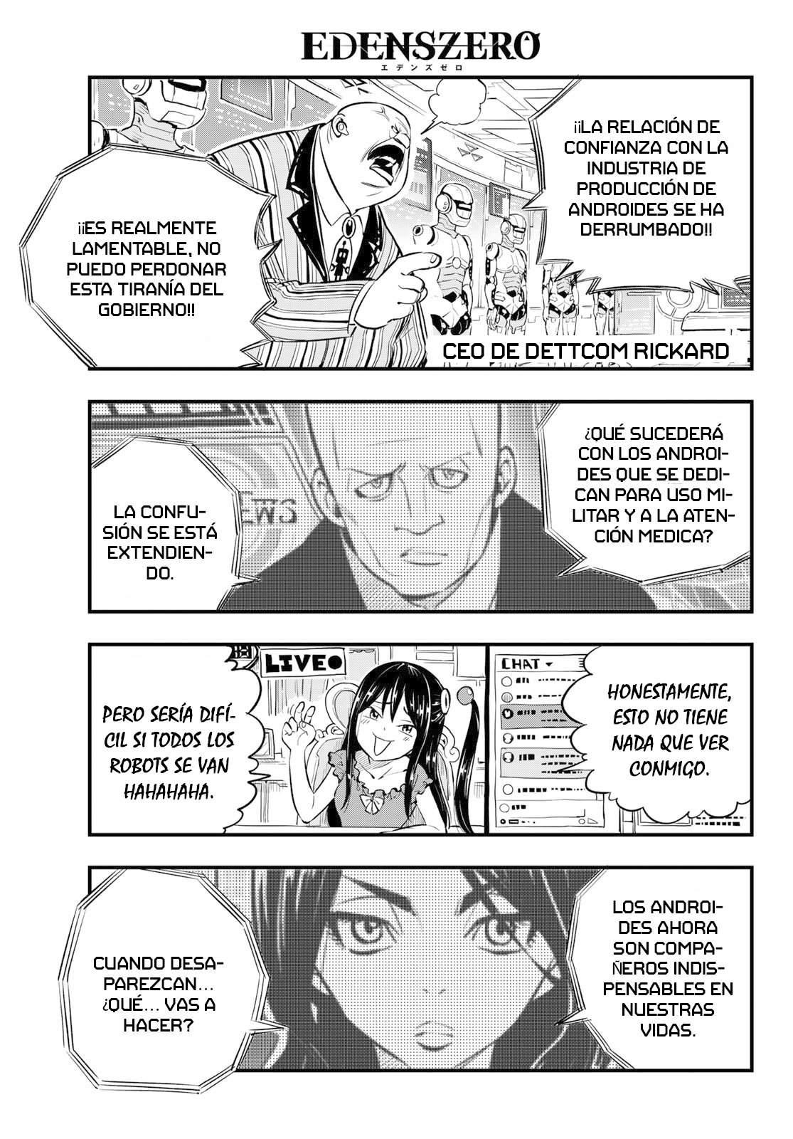 Read Edens Zero ES Manga Online