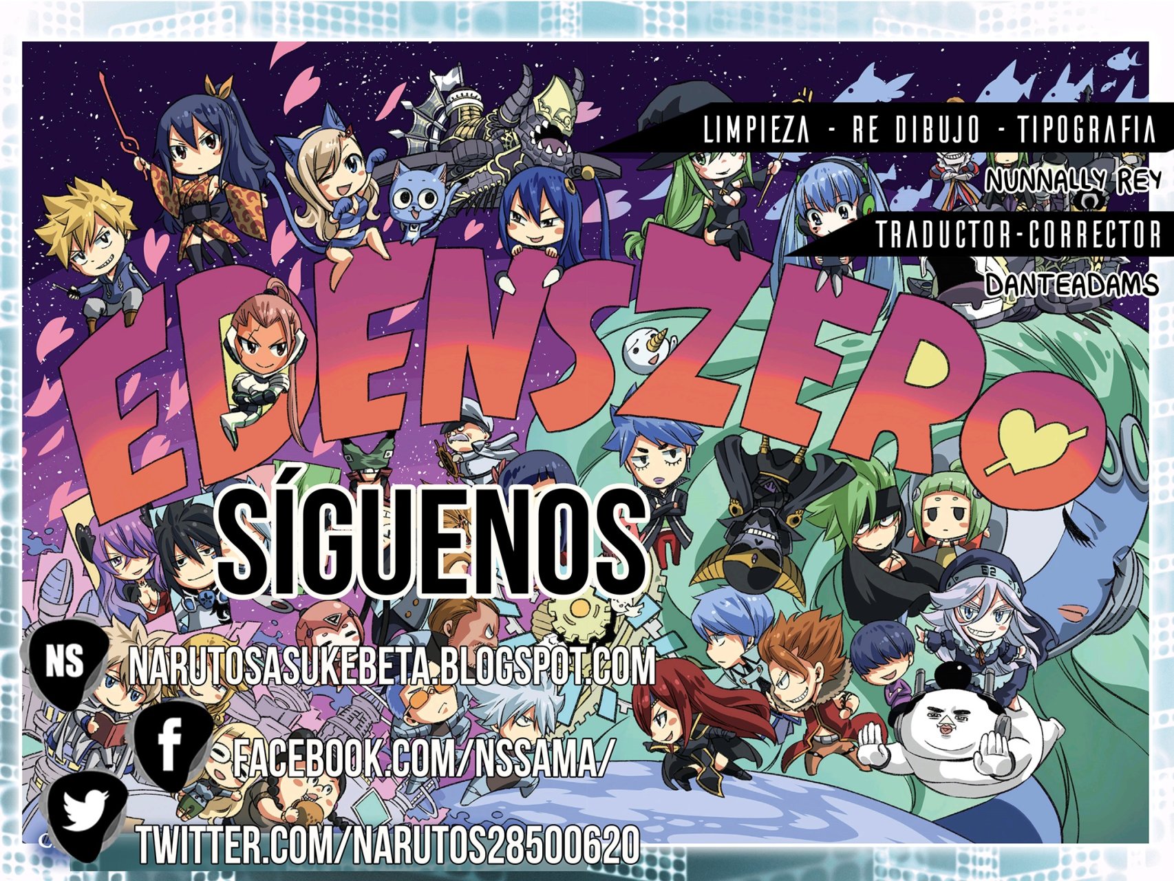 Read Edens Zero ES Manga Online
