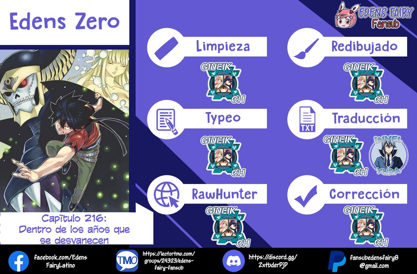 Read Edens Zero ES Manga Online
