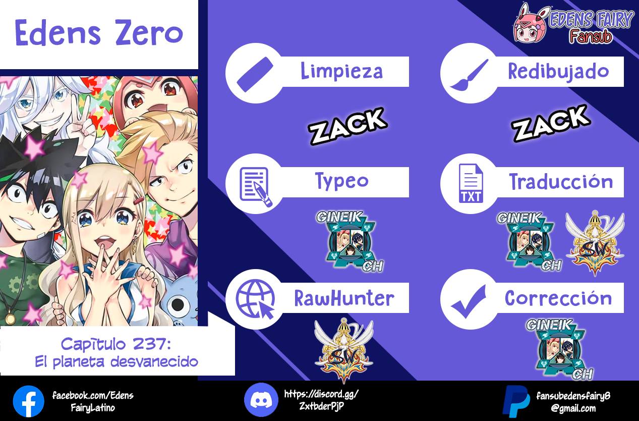 Read Edens Zero ES Manga Online