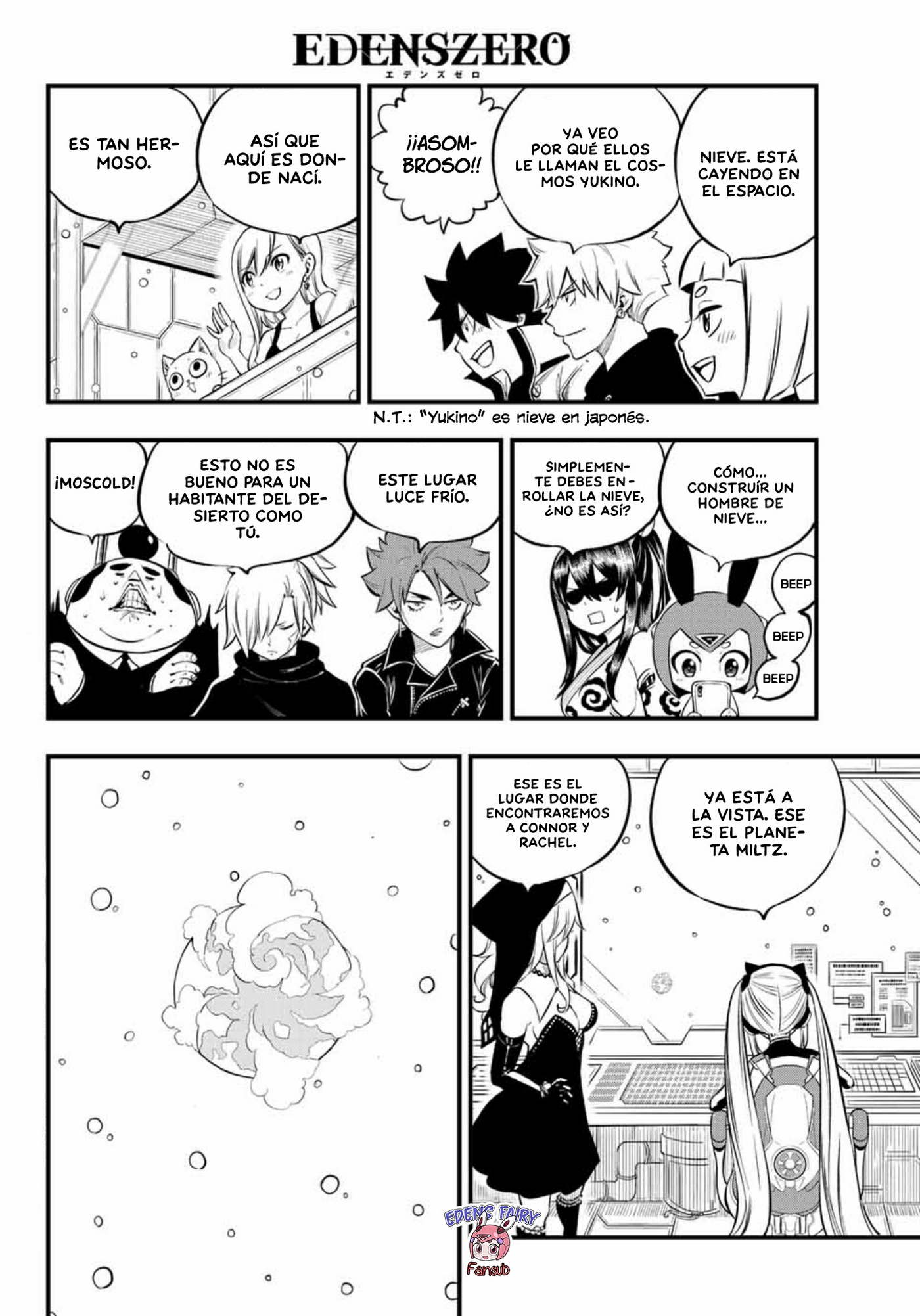 Read Edens Zero ES Manga Online