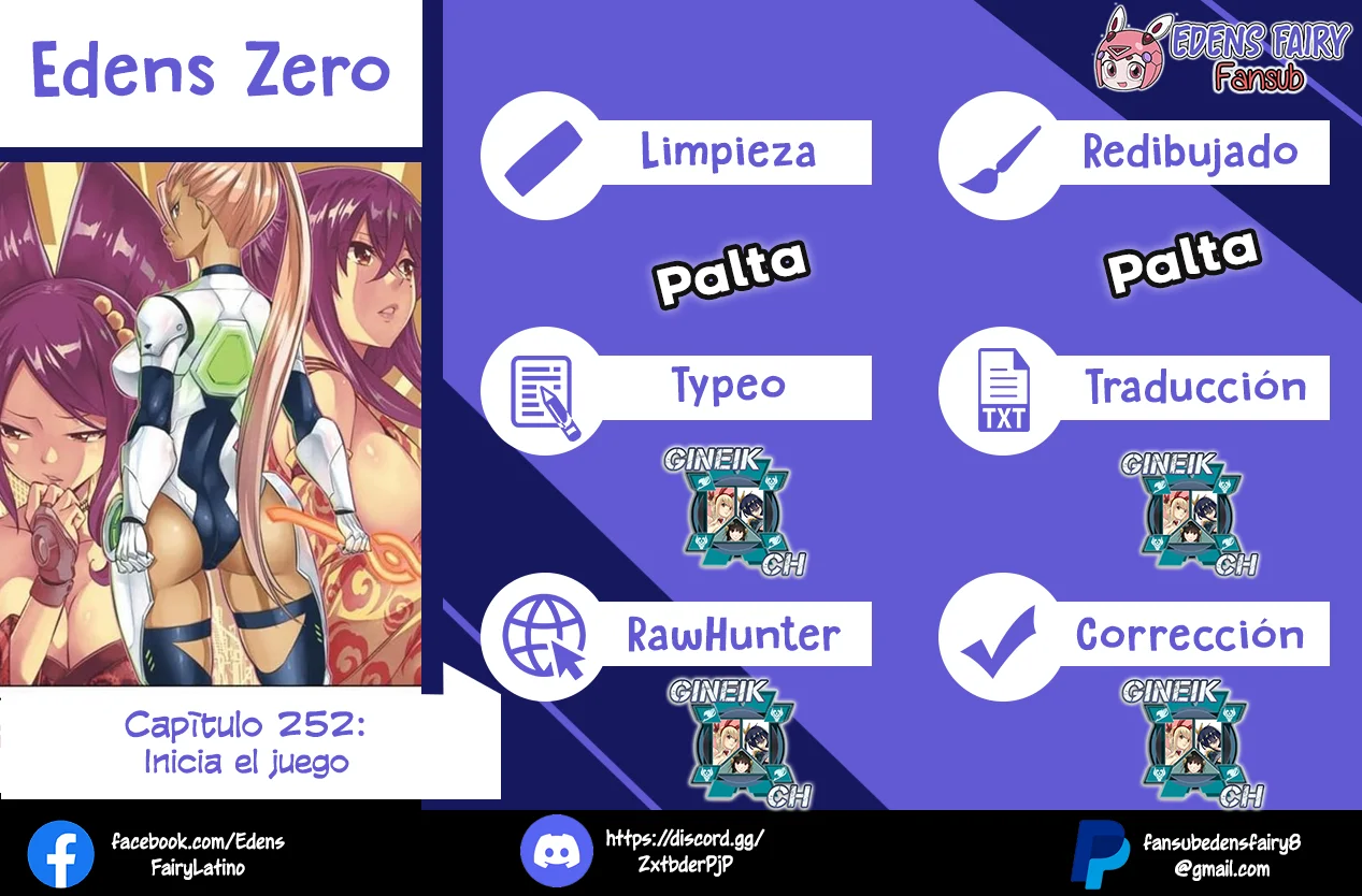 Read Edens Zero ES Manga Online