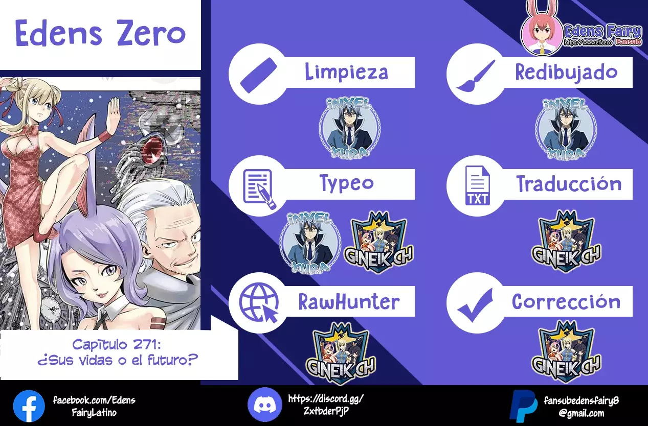 Read Edens Zero ES Manga Online