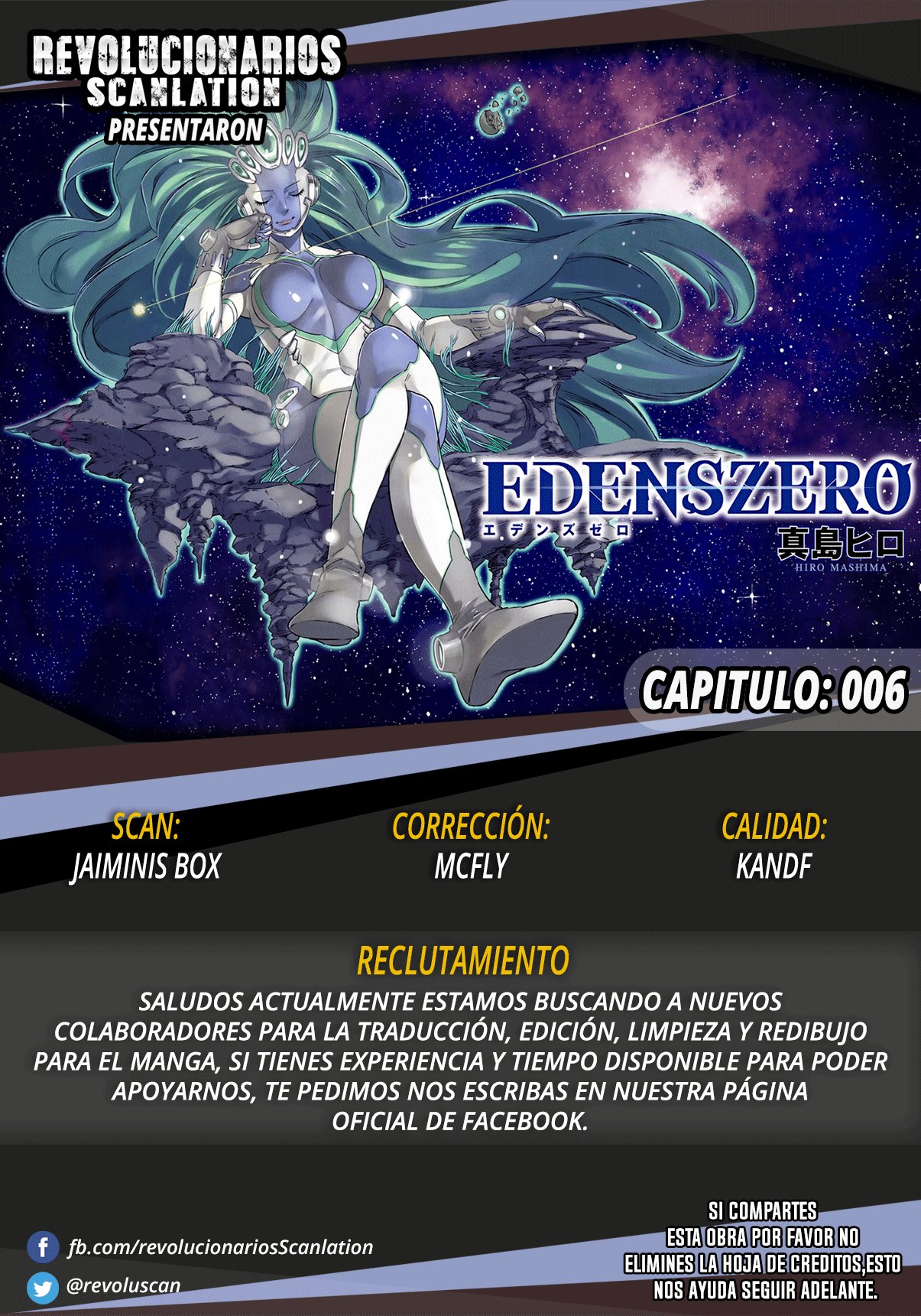 Read Edens Zero ES Manga Online