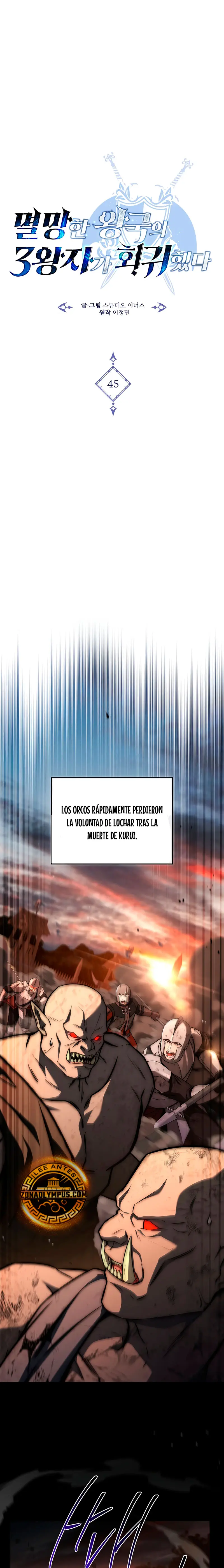 Read El Ascenso del Tercer Príncipe del Reino Caído ES Manga Online