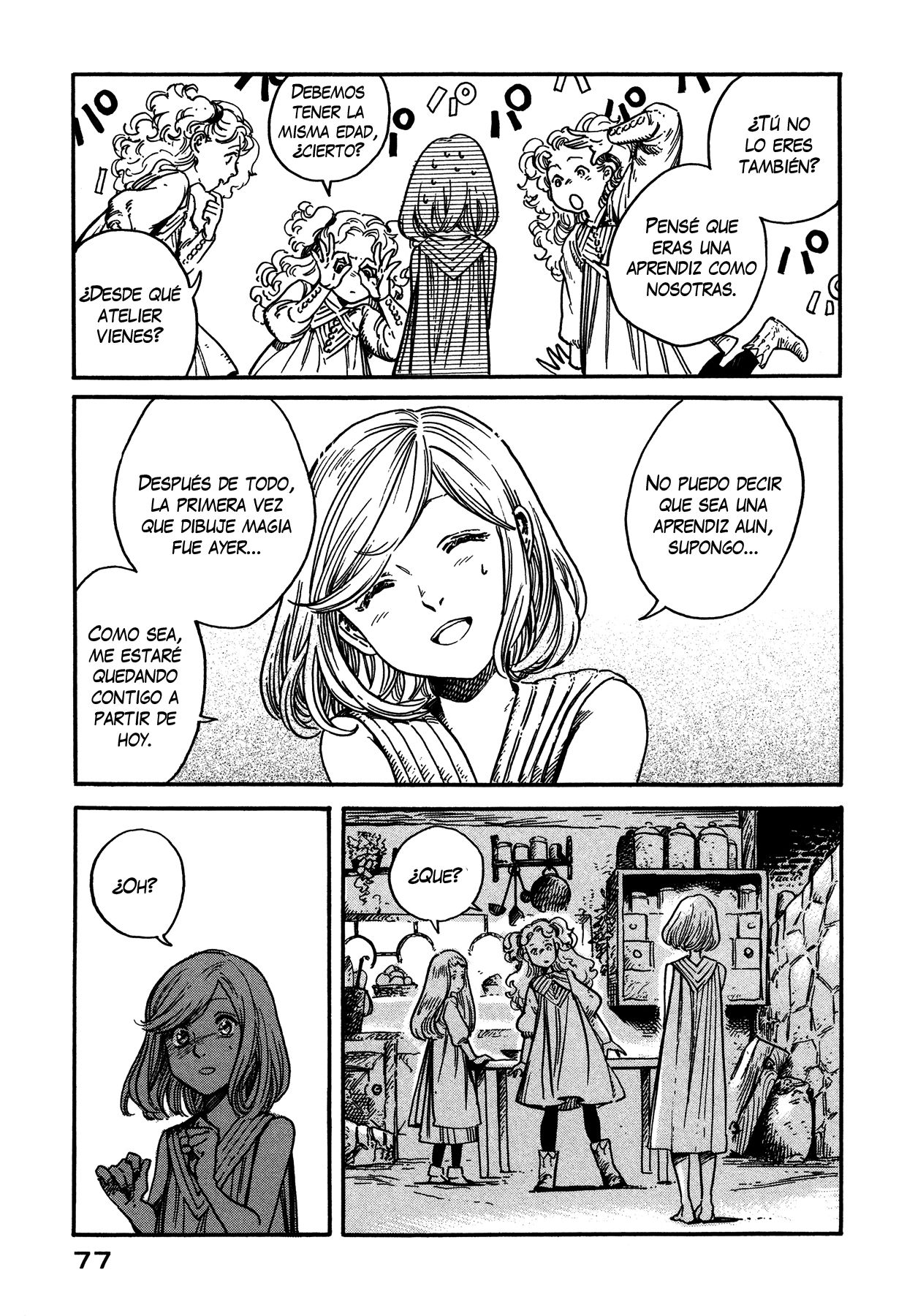 Read El atelier de sombreros de mago ES Manga Online