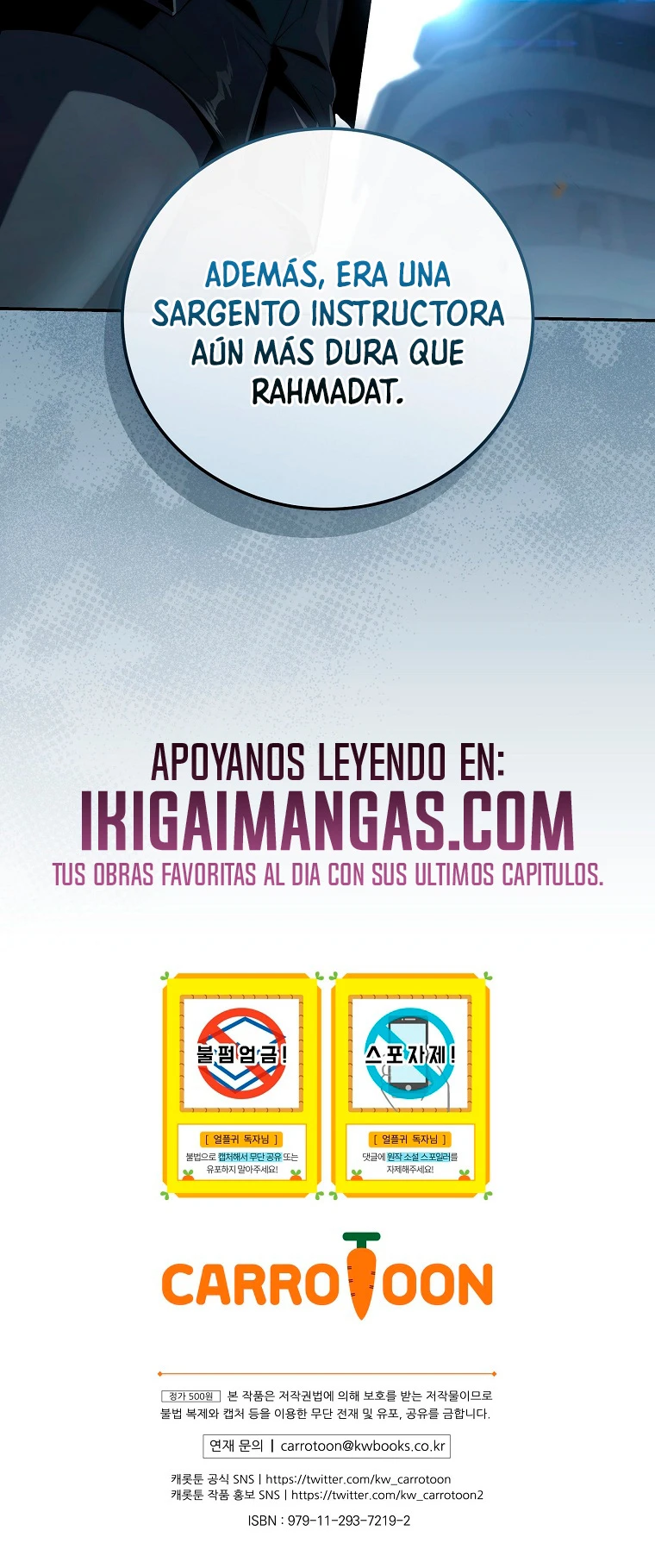 Read El regreso del jugador congelado ES Manga Online