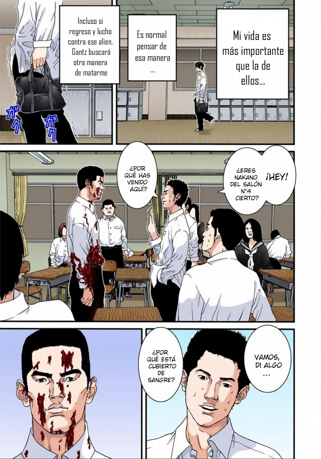 Read Gantz Full Color ES Manga Online
