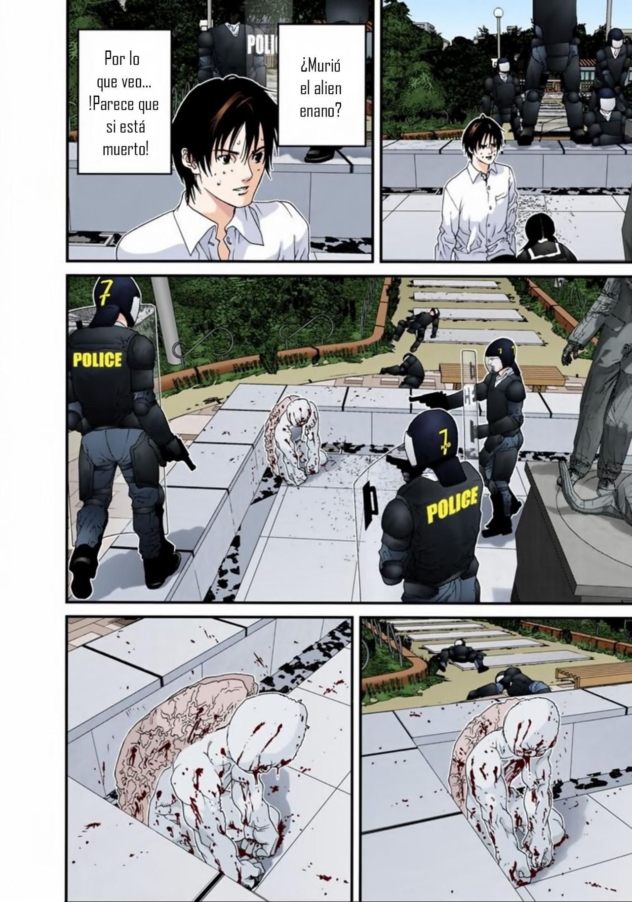 Read Gantz Full Color ES Manga Online