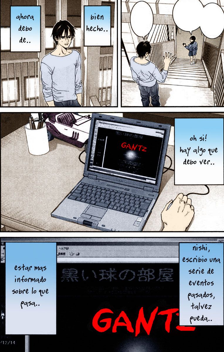 Read Gantz Full Color ES Manga Online