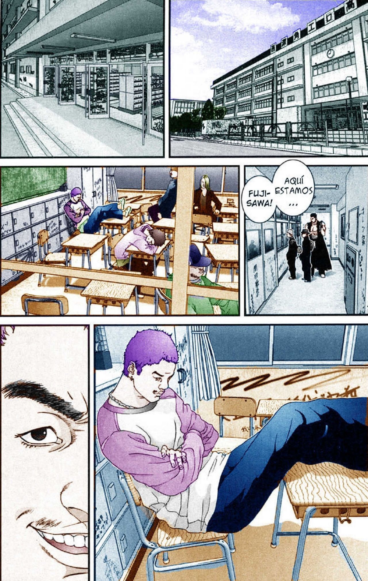 Read Gantz Full Color ES Manga Online
