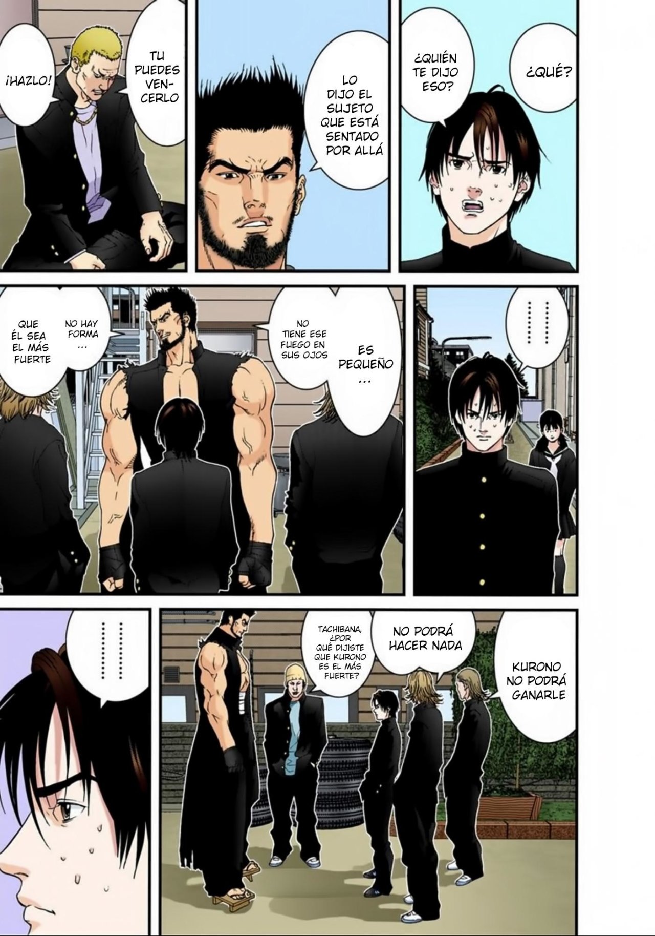Read Gantz Full Color ES Manga Online