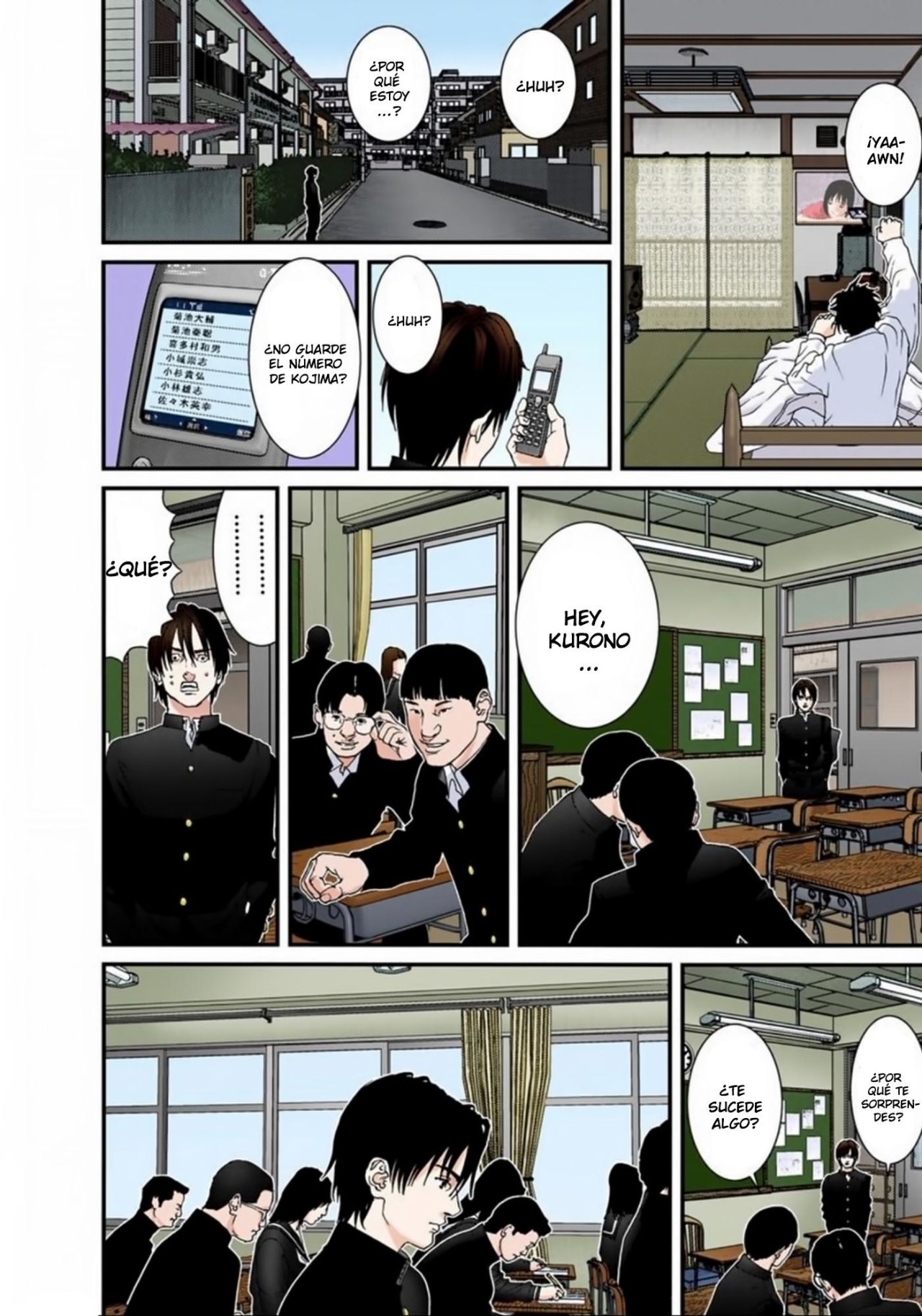 Read Gantz Full Color ES Manga Online