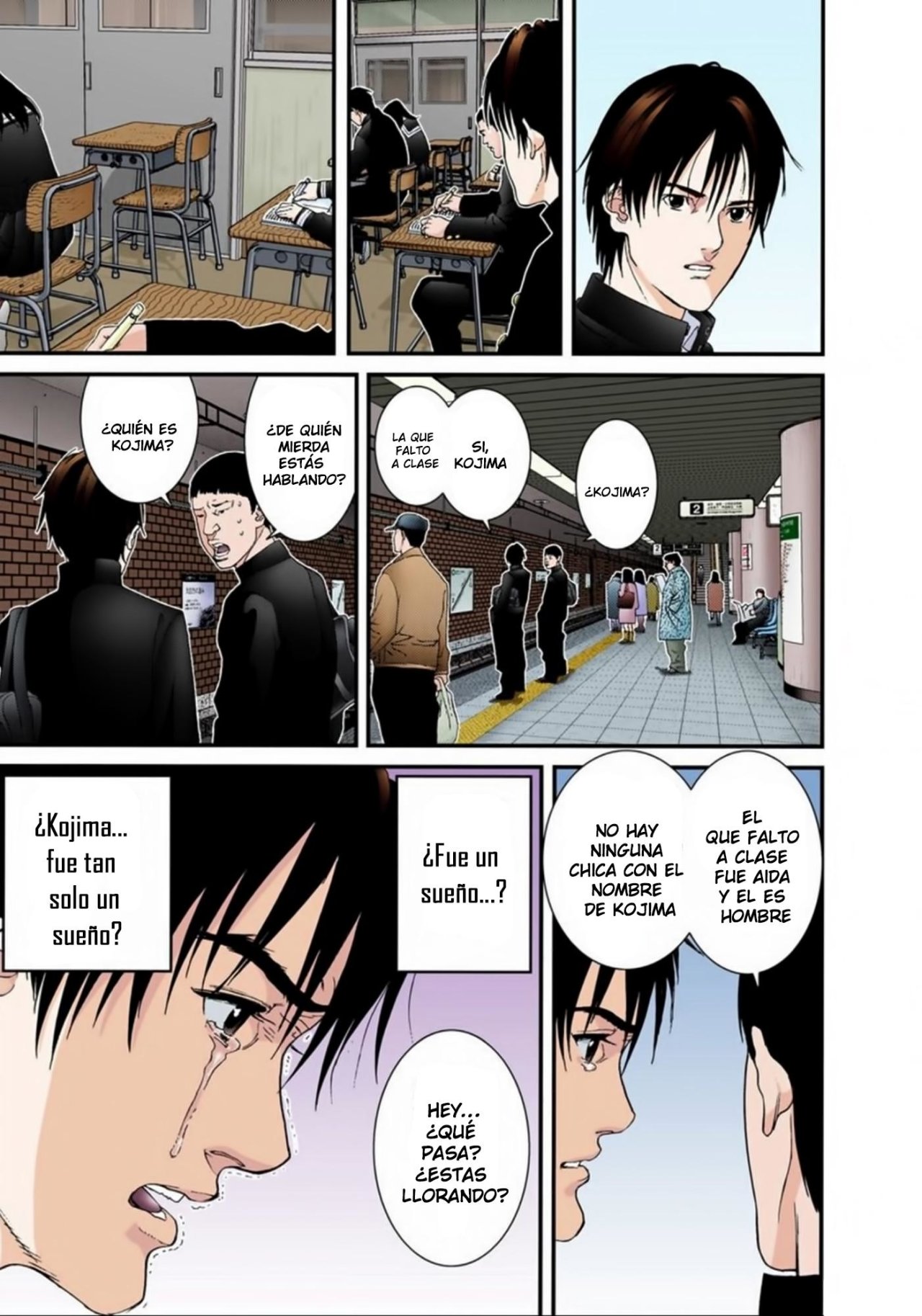 Read Gantz Full Color ES Manga Online