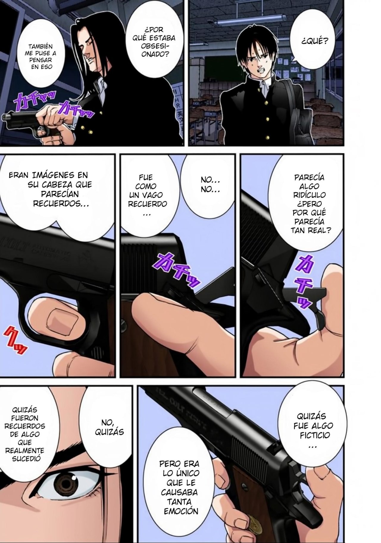 Read Gantz Full Color ES Manga Online