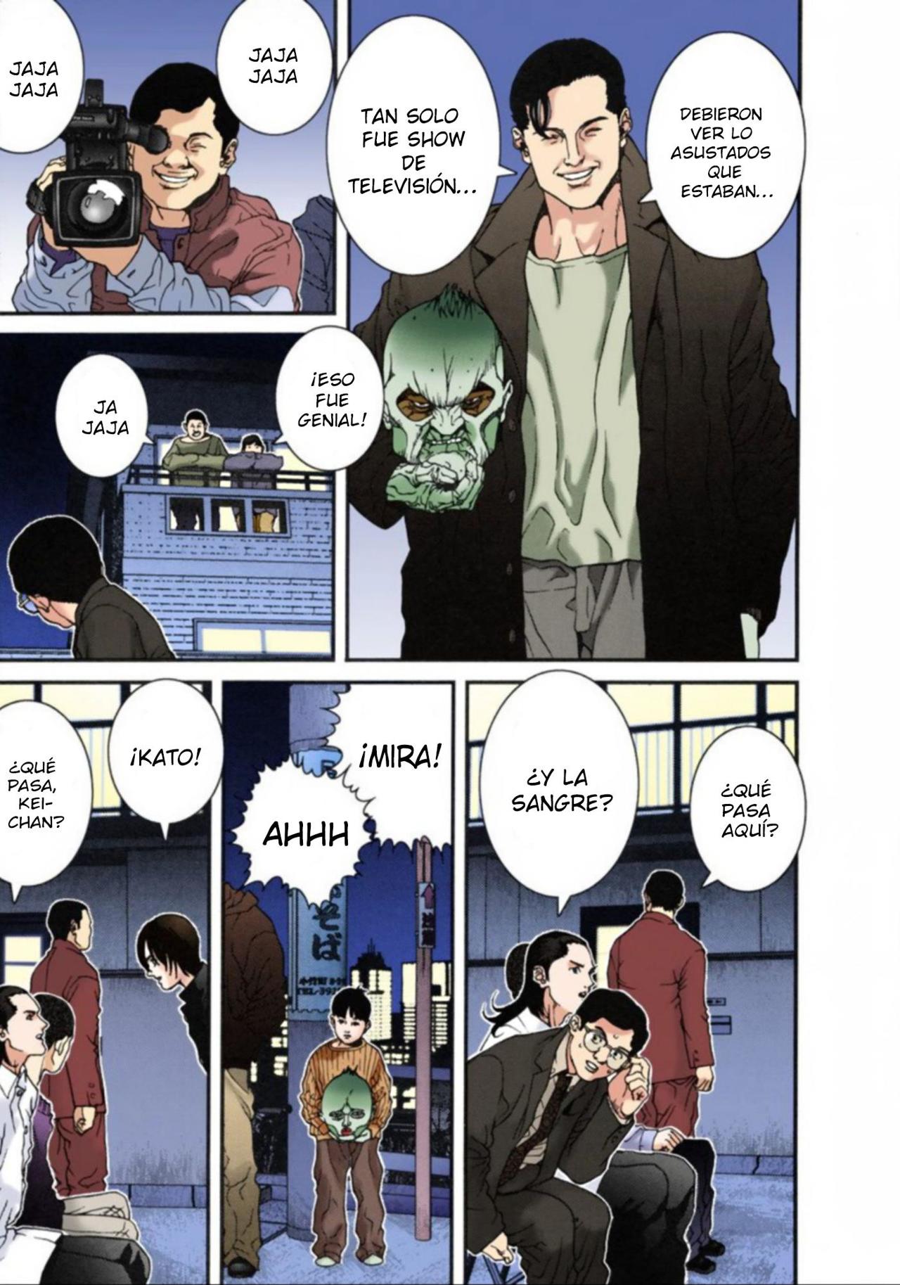 Read Gantz Full Color ES Manga Online