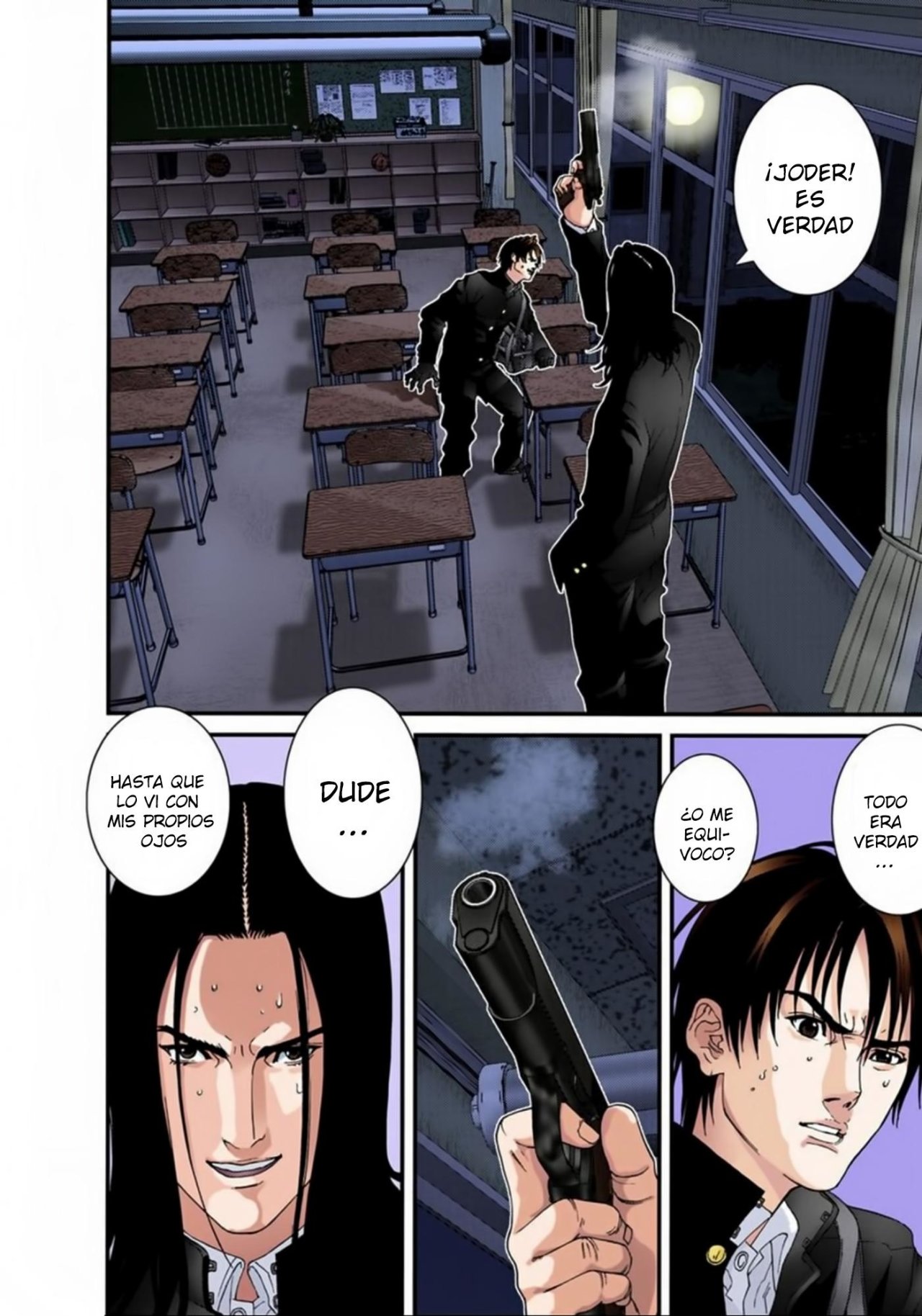 Read Gantz Full Color ES Manga Online