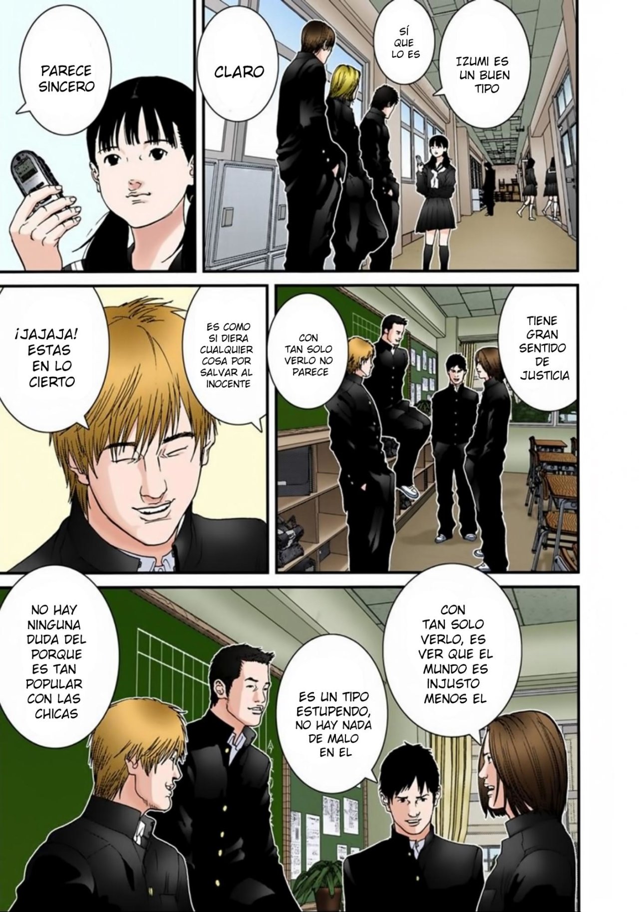 Read Gantz Full Color ES Manga Online