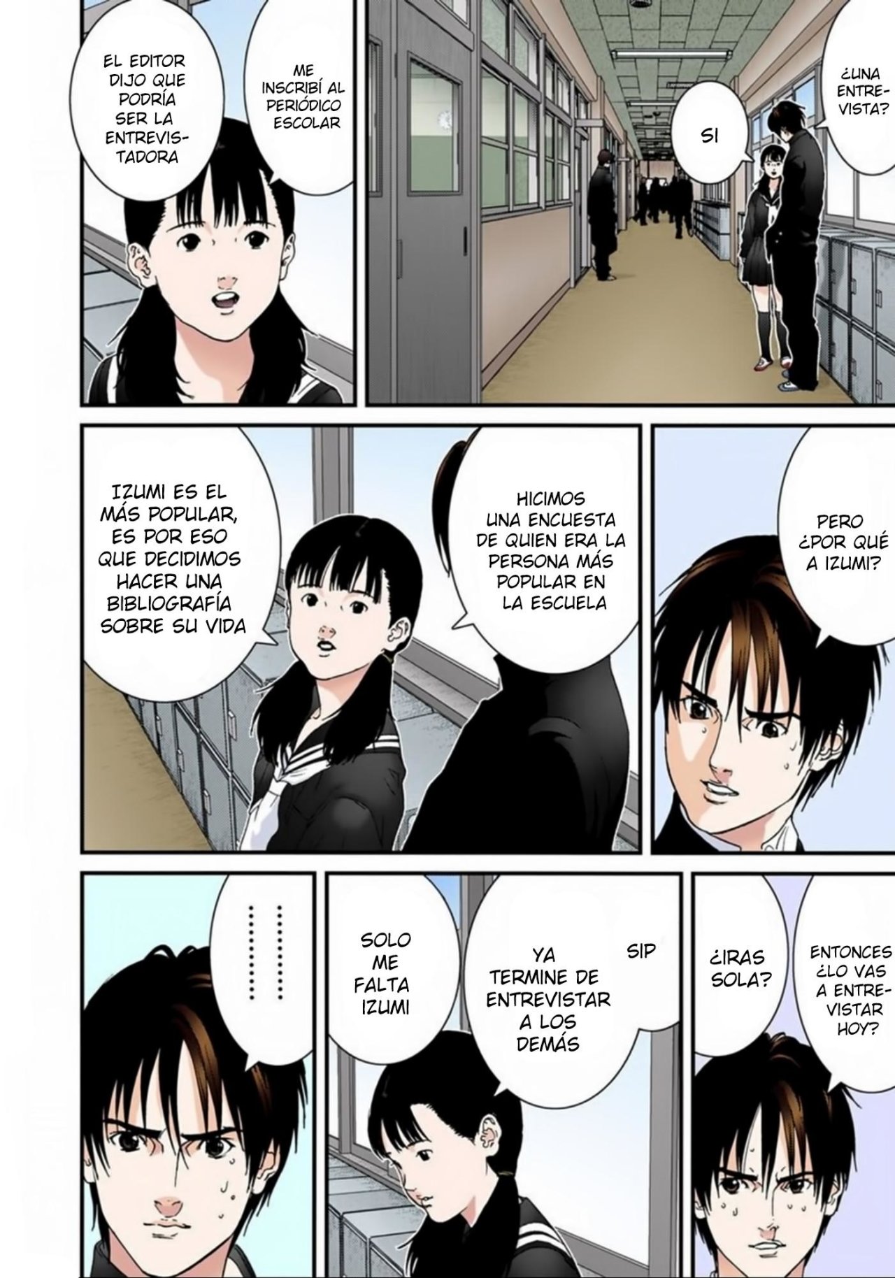 Read Gantz Full Color ES Manga Online