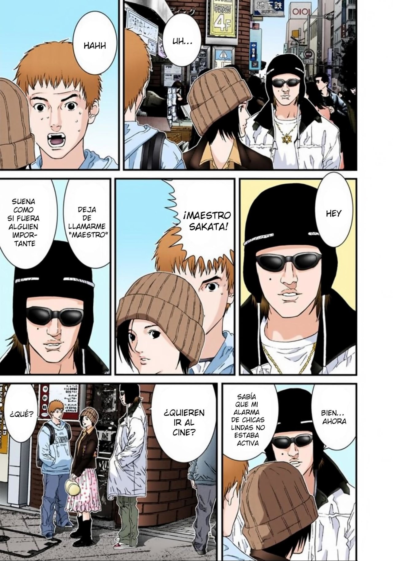 Read Gantz Full Color ES Manga Online