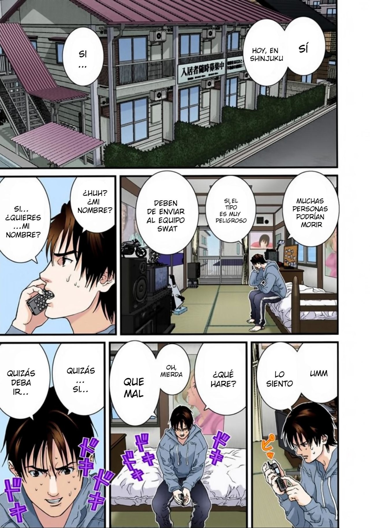 Read Gantz Full Color ES Manga Online