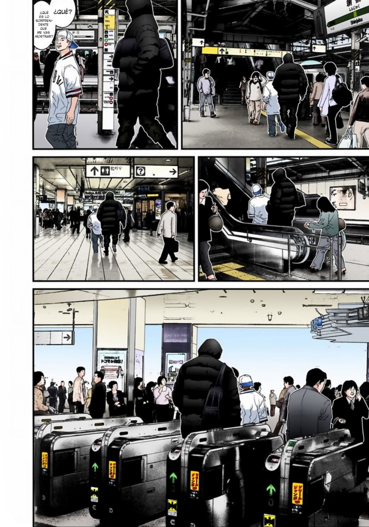 Read Gantz Full Color ES Manga Online