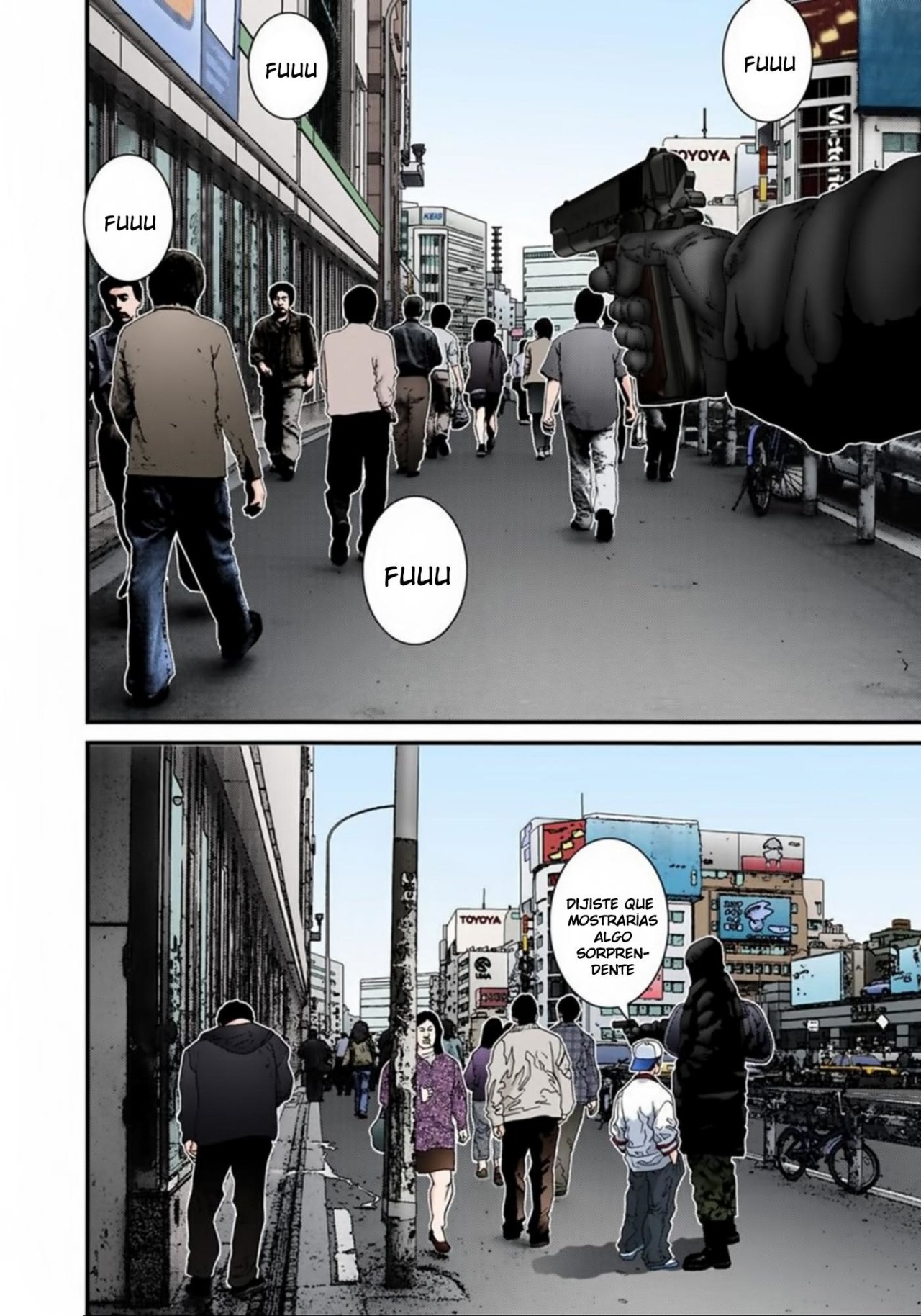 Read Gantz Full Color ES Manga Online