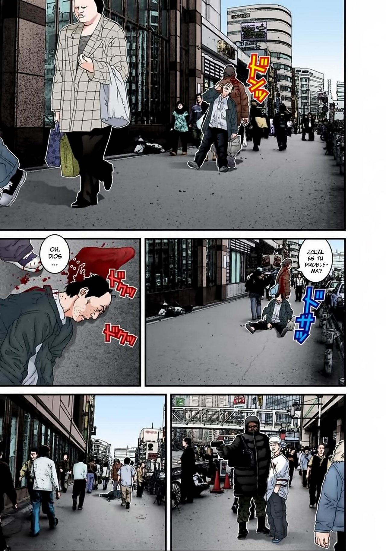 Read Gantz Full Color ES Manga Online