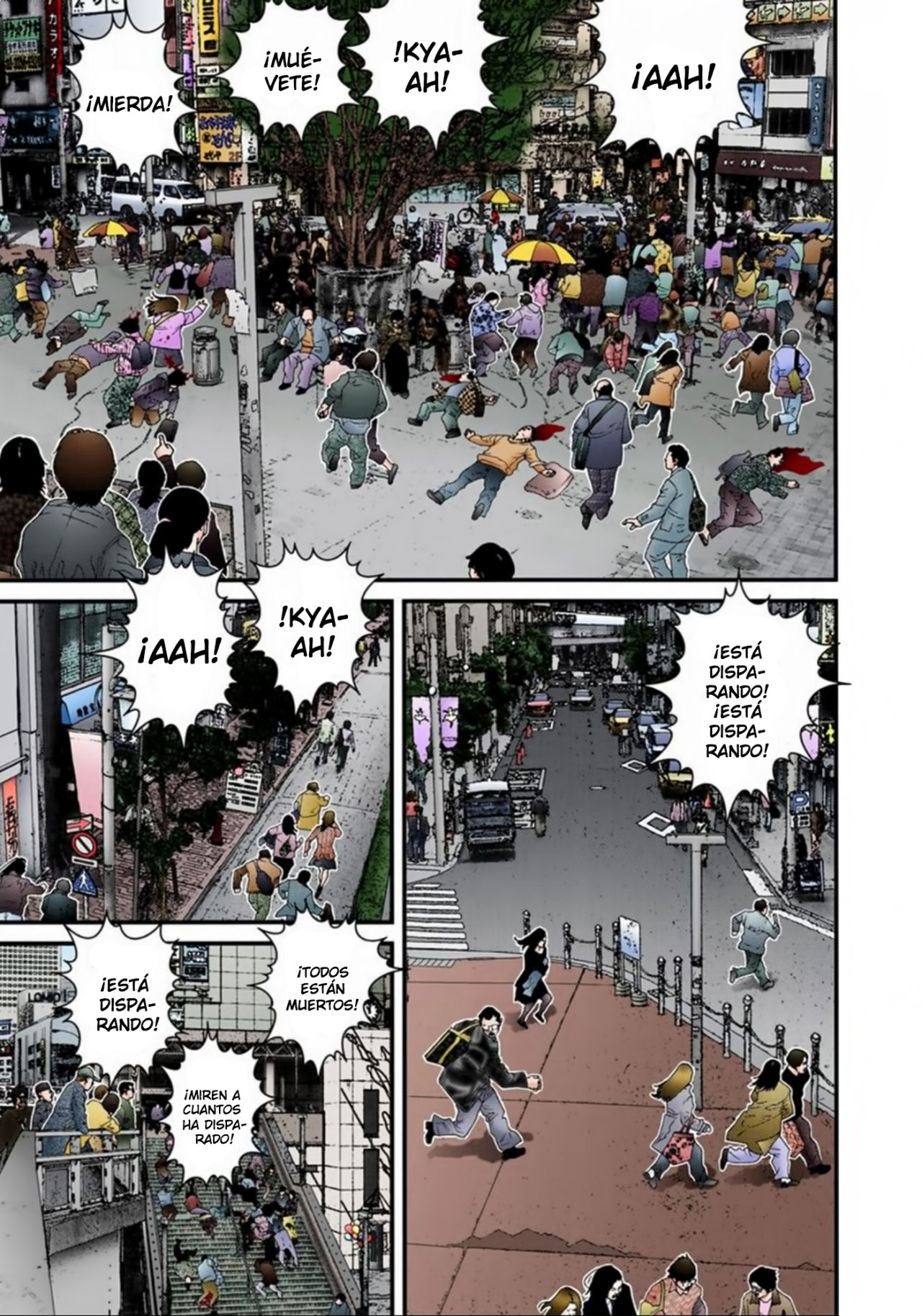 Read Gantz Full Color ES Manga Online