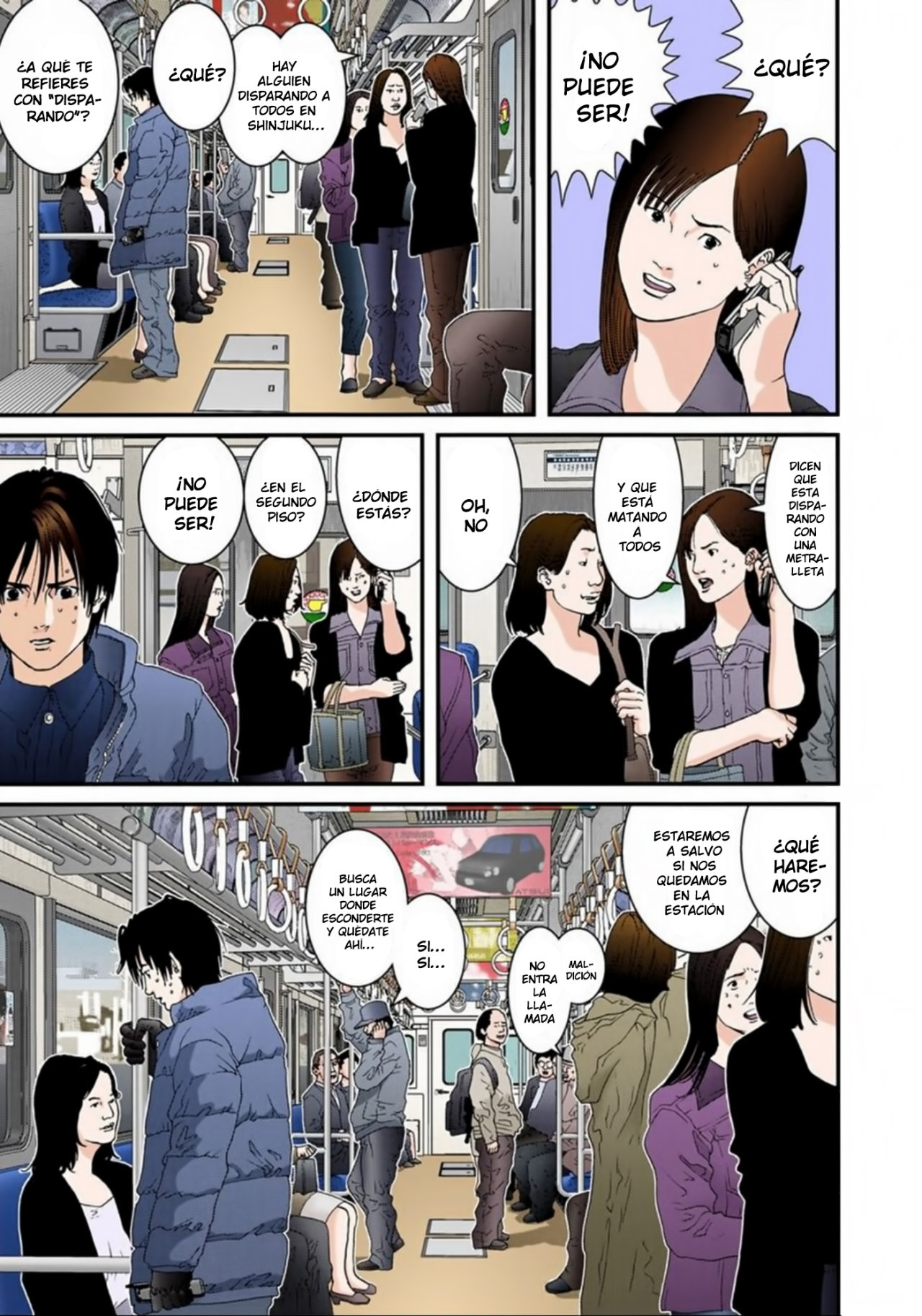 Read Gantz Full Color ES Manga Online